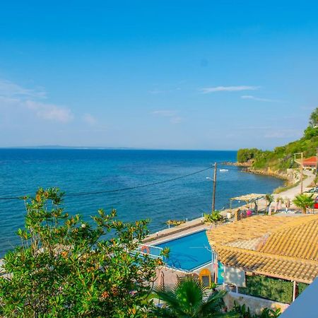 Agoulos Beach Hotel Argászi Kültér fotó