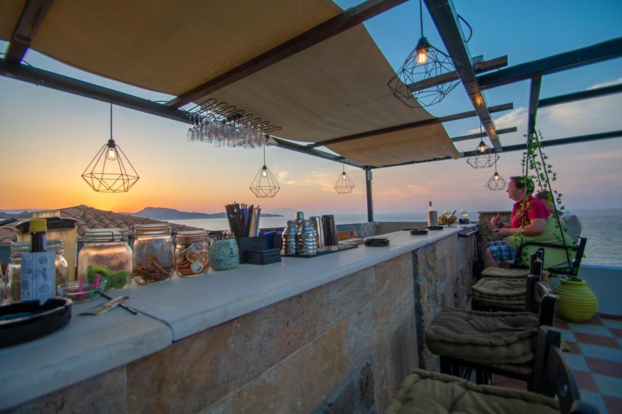 Agoulos Beach Hotel Argászi Kültér fotó