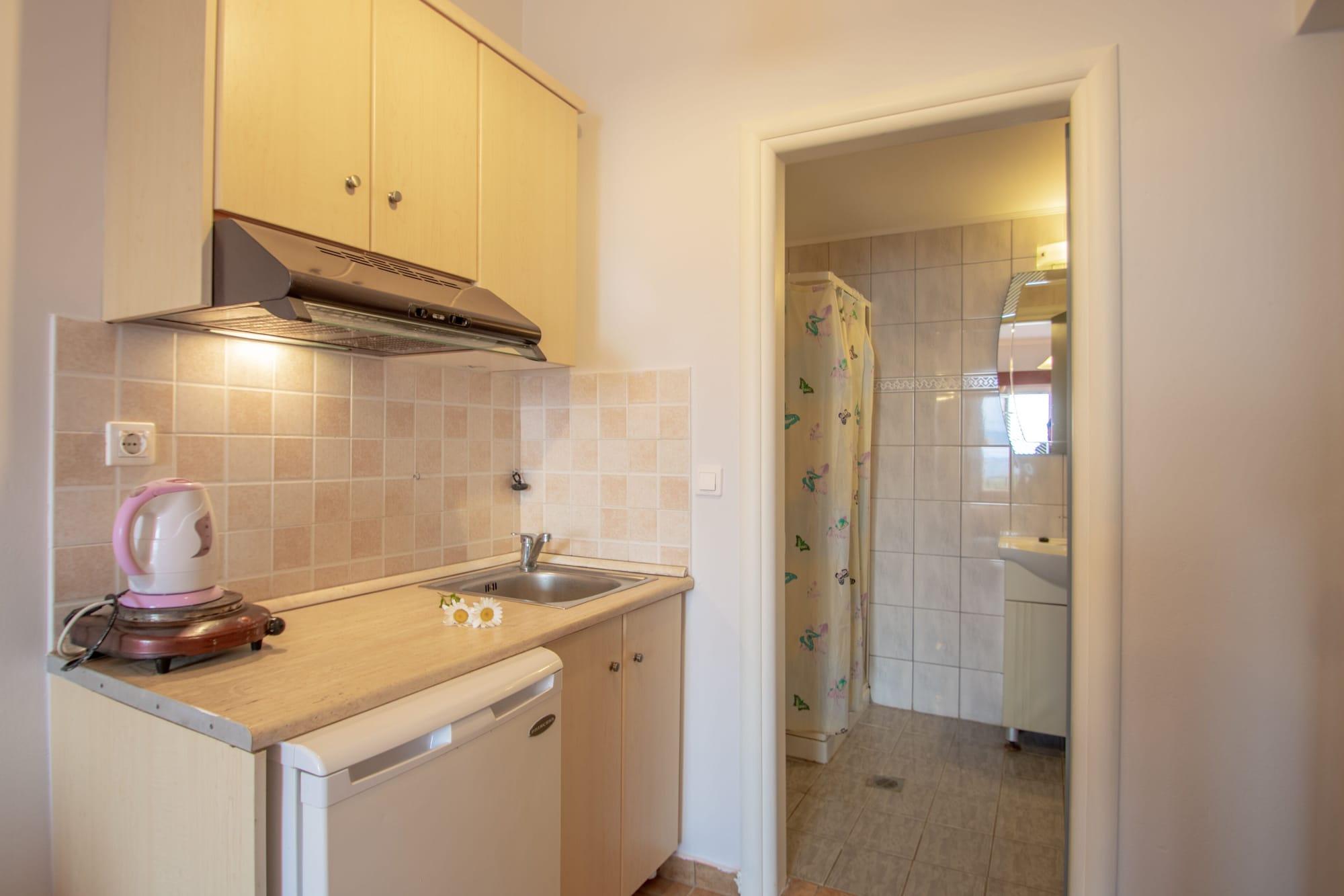 Agoulos Beach Hotel Argászi Kültér fotó