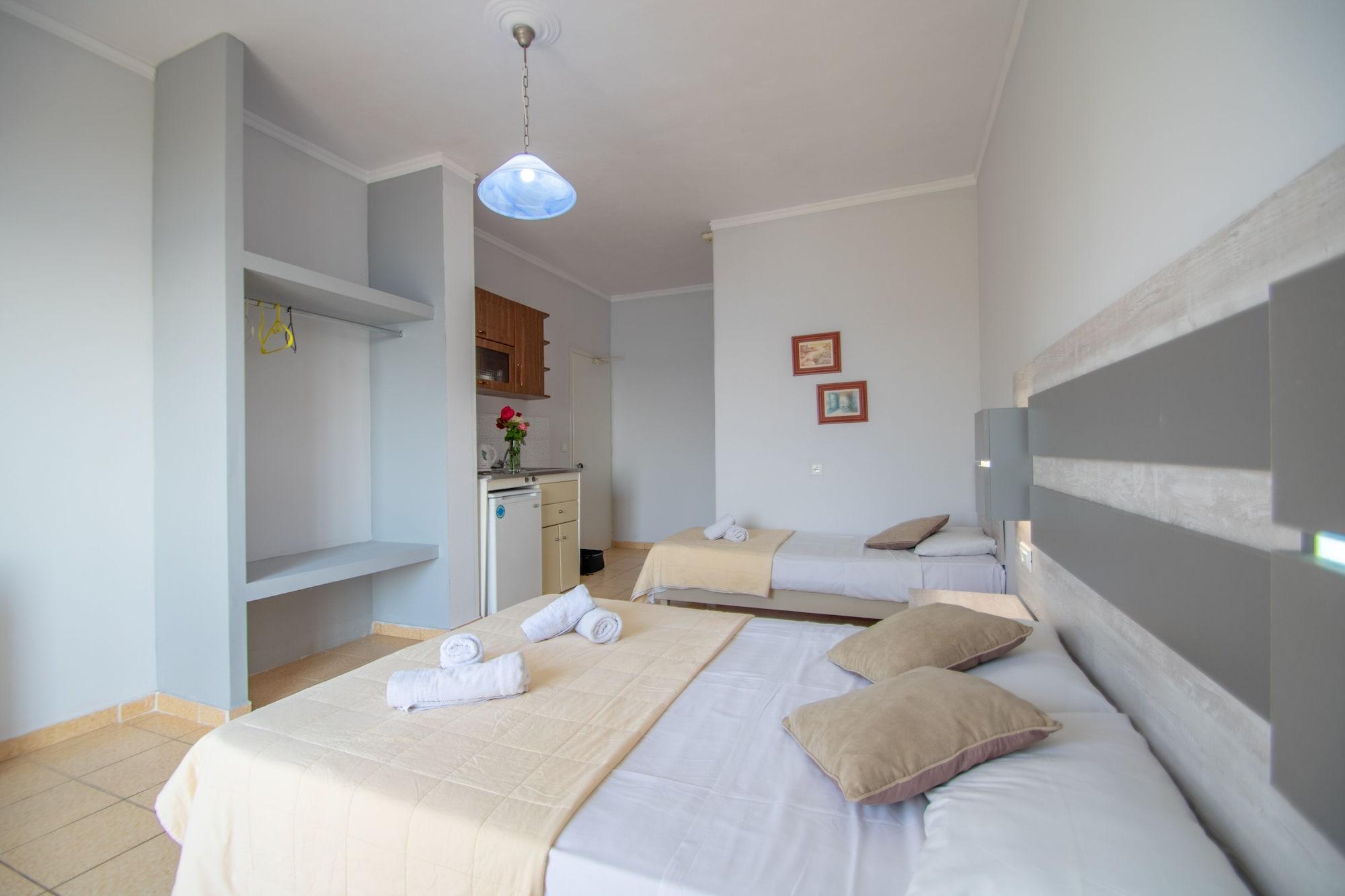 Agoulos Beach Hotel Argászi Kültér fotó